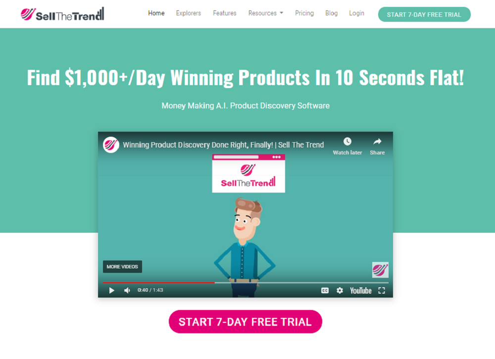 Sell The Trend - Best Product Research Tool To Find Winning Products