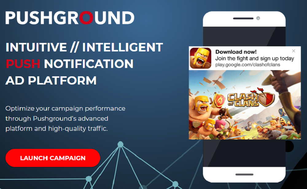 PUSHGROUND - INTUITIVE INTELLIGENT PUSH NOTIFICATION AD PLATFORM