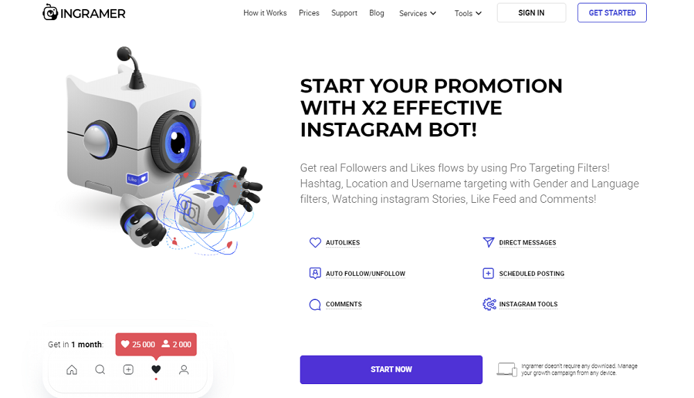 Inflact - Your Automated Instagram Promoter