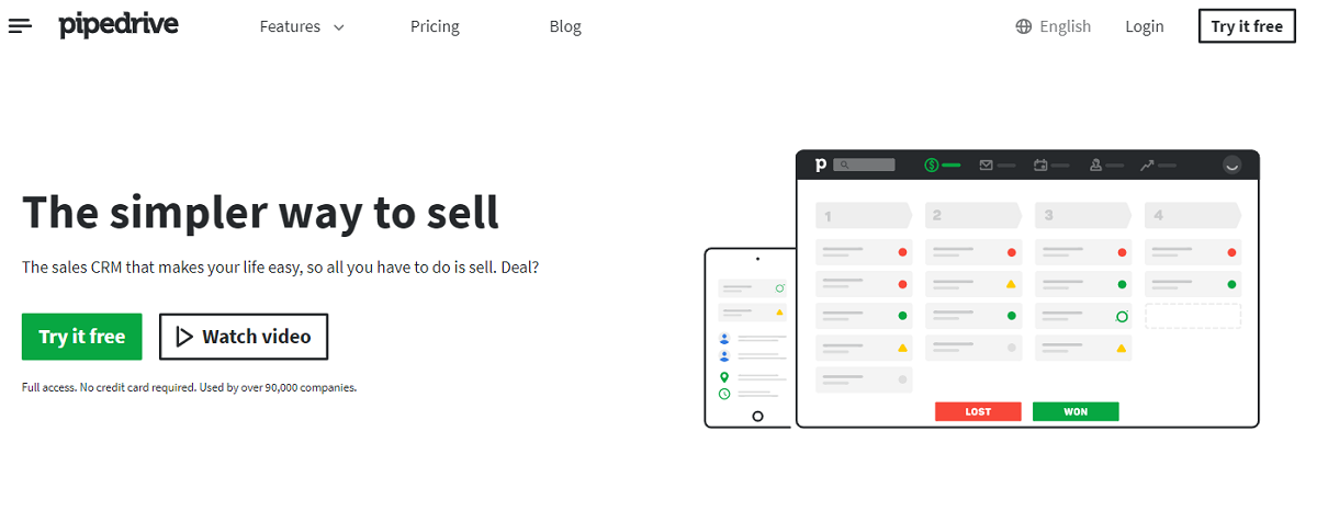 Pipedrive: Simple And Powerful Sales CRM Tool