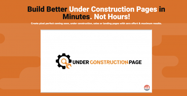 10% Off Under Construction Page