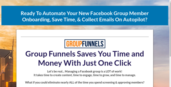 70% Off Group Funnels